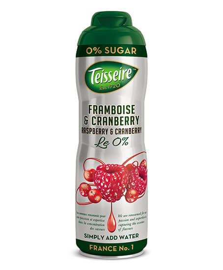 Raspberry Cranberry 0% Sugar Can